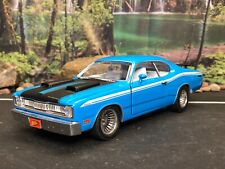 Iluminação Johnny de metal fundido 1:24 AZUL 1971 PLYMOUTH DUSTER TWISTER sem caixa comprar usado  Enviando para Brazil