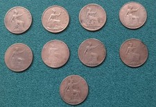 Nine old pennies for sale  LYDNEY