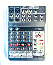 Behringer XENYX Q802USB 8 entradas 2 barramentos USB interface de mixer de áudio levemente usada com C comprar usado  Enviando para Brazil