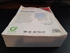 DocuGuard papel de segurança médica azul 04541, 8,5" x 11", peso 24, azul, 1 resma comprar usado DocuGuard papel de segurança médica azul 04541, 8,5" x 11", peso 24, azul, 1 resma comprar usado  Enviando para Brazil
