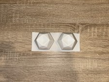 Silikonform 2er geometrisch gebraucht kaufen  Schöneck/Vogtl.