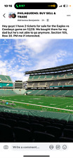 Eagles tickets eagles for sale  Philadelphia