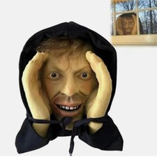 PVC Scary Peeper Freak Pegatina Ventana Colgante Máscara Decoración Halloween segunda mano  Embacar hacia Mexico