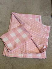 Dunelms pink white for sale  NEWARK
