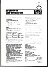 Mercedes benz l508d for sale  UK