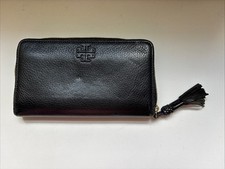 Carteira de couro preta Tory Burch comprar usado  Enviando para Brazil