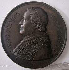 Medaglia papale pio usato  Partinico