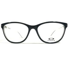 Armações de óculos Oakley destaque OX1112-0653 preto branco olho de gato 53-16-136 comprar usado  Enviando para Brazil
