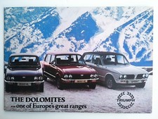 Triumph dolomite 1.3 for sale  WALTHAM CROSS