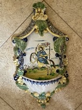 Acquasantiera ceramica dipinta usato  Taranto