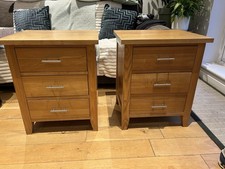 Pair solid oak for sale  MAIDSTONE
