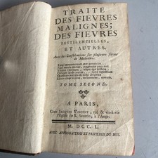 Livre ancien 1750 d'occasion  Chameyrat