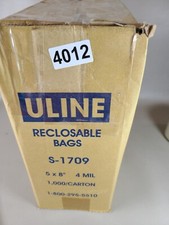 Usado, Sacos 5x8 fecháveis 4 mil caixa aberta de 900+ zíper com trava superior comprar usado  Enviando para Brazil
