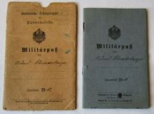 Militärpaß hülle kaiserl gebraucht kaufen  Borna