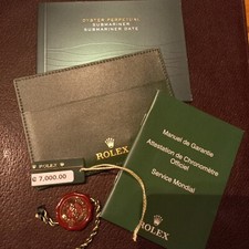 Corredo rolex 116610ln usato  Roma