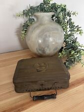 Ancienne chaufferette laiton d'occasion Ancienne chaufferette laiton d'occasion  Le Grand-Lucé