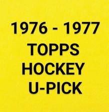 1976-77 Topps hóquei U-Pick 1 a 264 complete seu conjunto., usado comprar usado  Enviando para Brazil