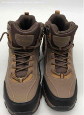 Botas de caminhada masculinas marrons com cadarço biqueira redonda tornozelo Nevados tamanho 13 M comprar usado  Enviando para Brazil