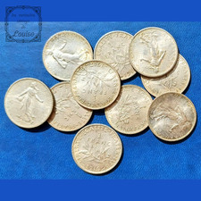 Lot monnaies franc d'occasion  Carcassonne