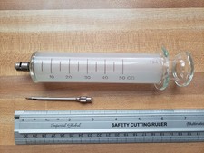 Glass syringe luer for sale  Pulaski