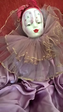 Pierrot porcellana bambola usato  Sante Marie