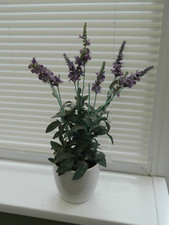 Artificial flowers lavender for sale  ALTON
