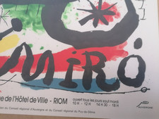 Joan miro manifesto usato  Lampedusa e Linosa