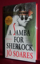 Jo Soares A SAMBA FOR SHERLOCK First ed Mystery Hardcover DJ Stradivarius Brazil, usado comprar usado  Enviando para Brazil