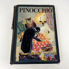 Vintage Pinocchio Book Carlo Collodi 1932 The Adventures of Pinocchio comprar usado  Enviando para Brazil