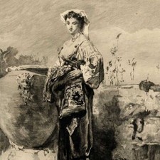 Mariano fortuny paysanne d'occasion  France