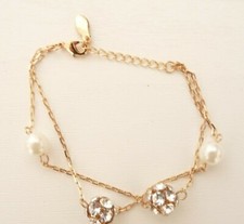 Bracelet double chaine d'occasion  Limeil-Brévannes