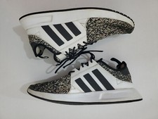 Tênis Adidas Masculino Tamanho 8 Preto Branco Tênis Atlético Corrida Casual BOM! comprar usado  Enviando para Brazil