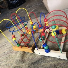 Wooden bead maze for sale  Tulia
