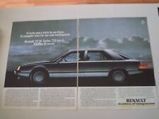 advertising Pubblicità 1986 RENAULT 25 V6 TURBO comprar usado  Enviando para Brazil