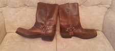 Mens brown leather for sale  HALESOWEN