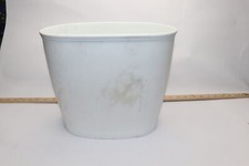 Lixeira oval Interdesign Kent branca 10 x 8 x 12 93441-BWN859, usado comprar usado  Enviando para Brazil