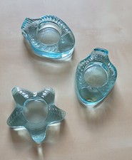 Teelichthalter hellblau glas gebraucht kaufen  Meerbusch