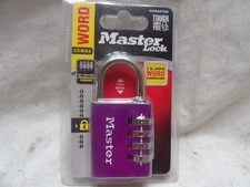 Master lock combination for sale  Boaz