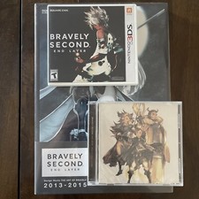 Bravely Second Collector's Edition 3DS sem caixa externa livro lacrado CD testado comprar usado  Enviando para Brazil