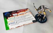 Figura de ação HorrorClix Pole Arm Predator #012 azul modelo vintage Horror Clix comprar usado  Enviando para Brazil