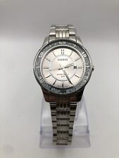 Relógio Casio Feminino Moldura Prata (Bateria Nova) Linda Resistência à Água comprar usado  Enviando para Brazil