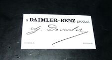 Windshield sticker daimler for sale  Phoenix