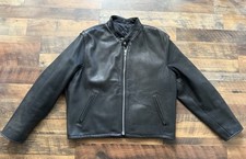 Jaqueta de couro para motocicleta Natel Cafe Racer tamanho 50 fabricada nos EUA comprar usado  Enviando para Brazil