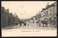 Old postcard neuillé d'occasion  Expédié en Belgium