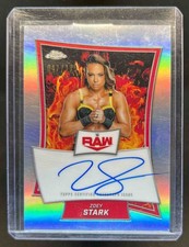 Refrator automático 2025 Topps Chrome WWE Zoey Stark marca vermelha #47/175, usado comprar usado  Enviando para Brazil