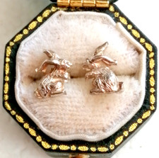 Sterling silver rabbit for sale  NEWTON ABBOT