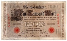 Germania banconota 1000 usato  Vittorio Veneto