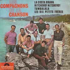 45t. compagnons chanson. d'occasion  Sète