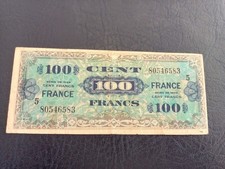 Billet 100 francs d'occasion  Le Cannet