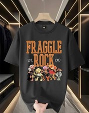 Camiseta Fraggle Rock Vintage 1983 Retro Cartoon Series; 8 Cores P - 3XL comprar usado  Enviando para Brazil